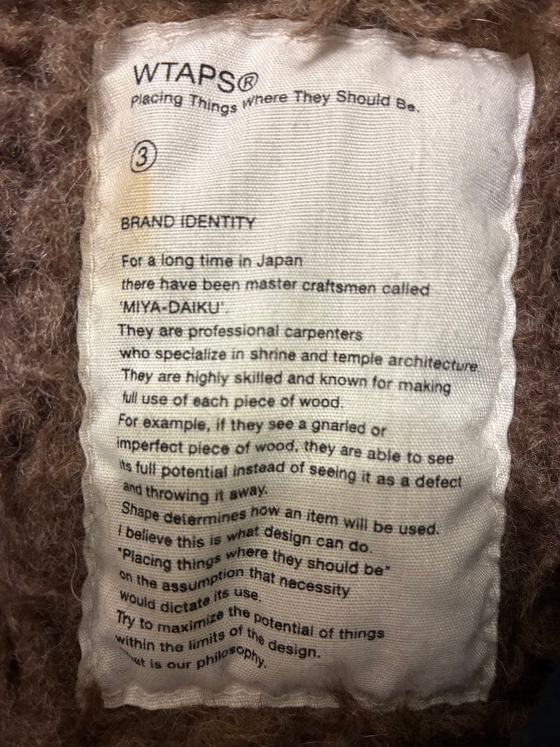 WTAPS N-1デッキジャケット ダブルタップス 窪塚洋介 アウター WTAPS N-1デッキジャケット ダブルタップス 窪塚洋介 アウター