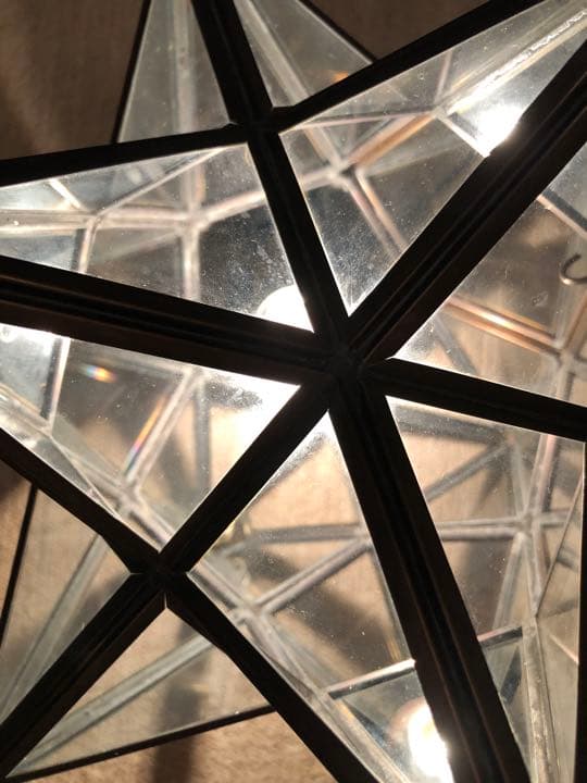 unico ETOILE テーブルライト クリア 星形 ランプ | nalans.com