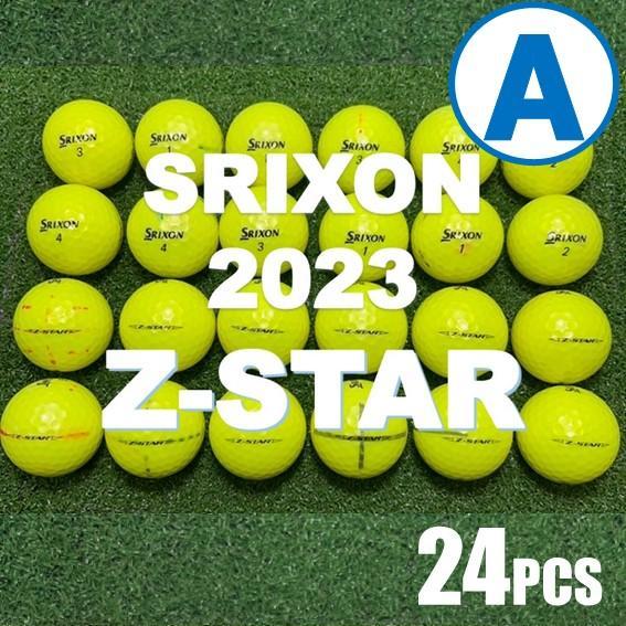 【A61】SRIXON Z-STAR 2023年 黄 ロストボール 24球