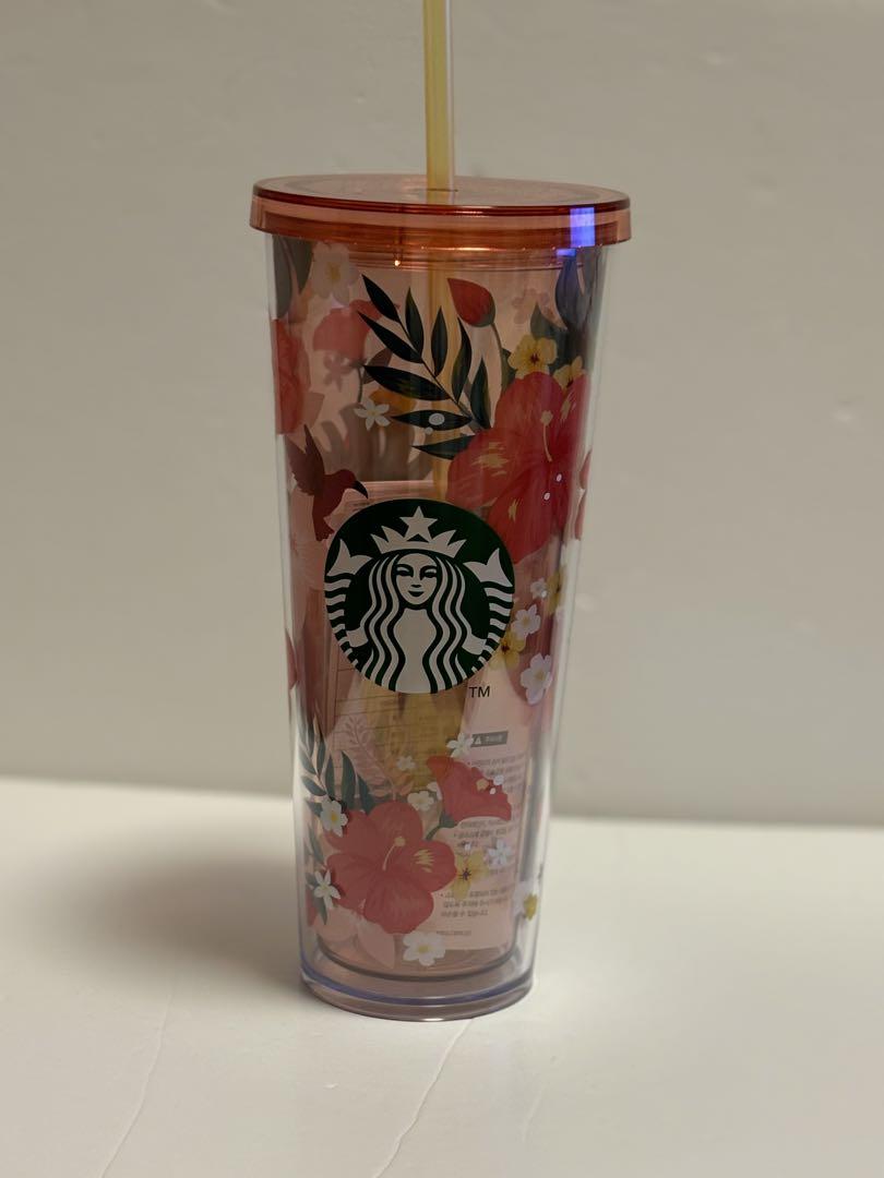 Starbucks スターバックス　韓国限定　ハイビスカス　タンブラー