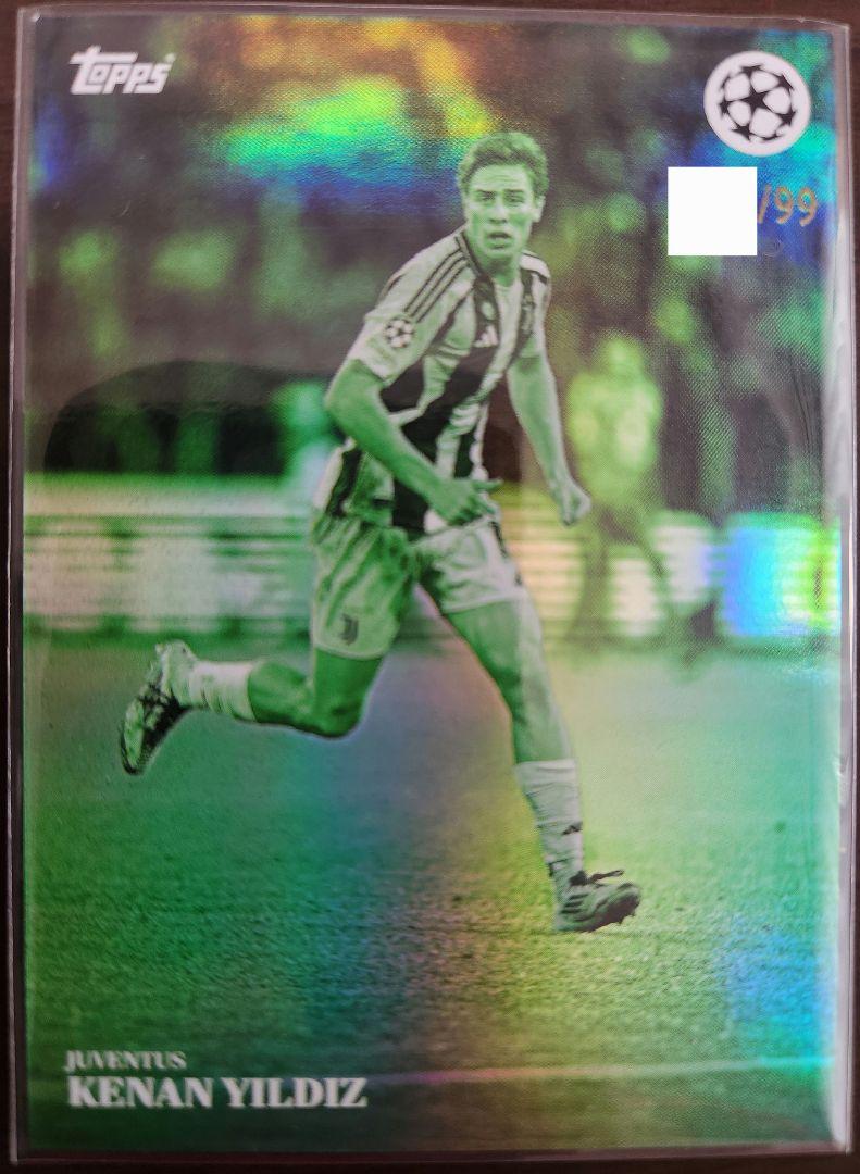 Topps simplicidad ユベントス ユルディズ パラレル 99シリ