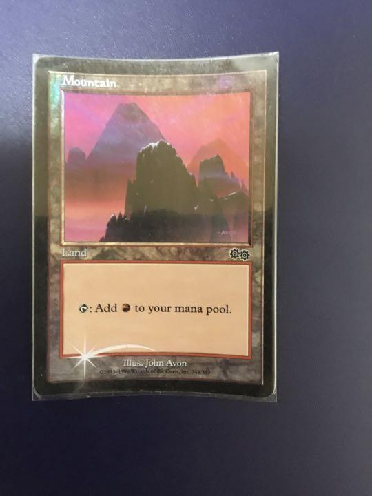ザ・ギャザ◡ mtg 9枚セット USG ウルザズサーガ アリーナ zaL7R-m95432100596 サーガ 山 foil マジック