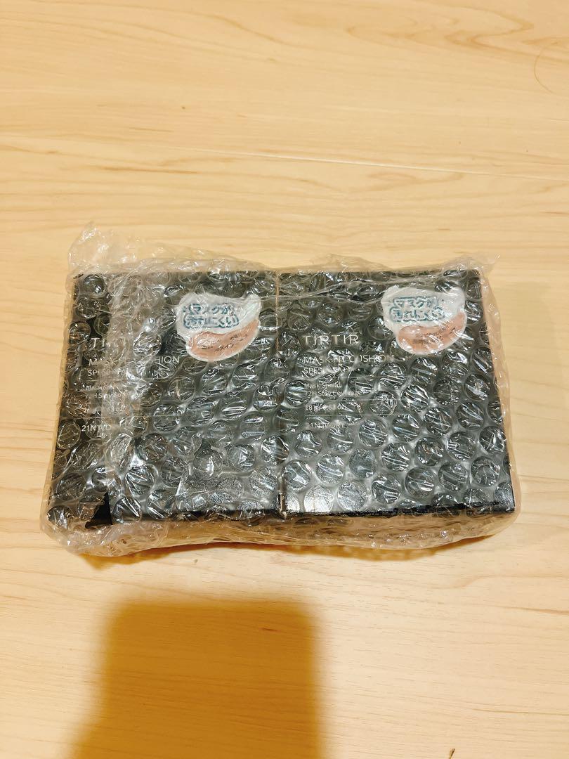TIR TIRクッションファンデ21N IVORY 黒2個セット