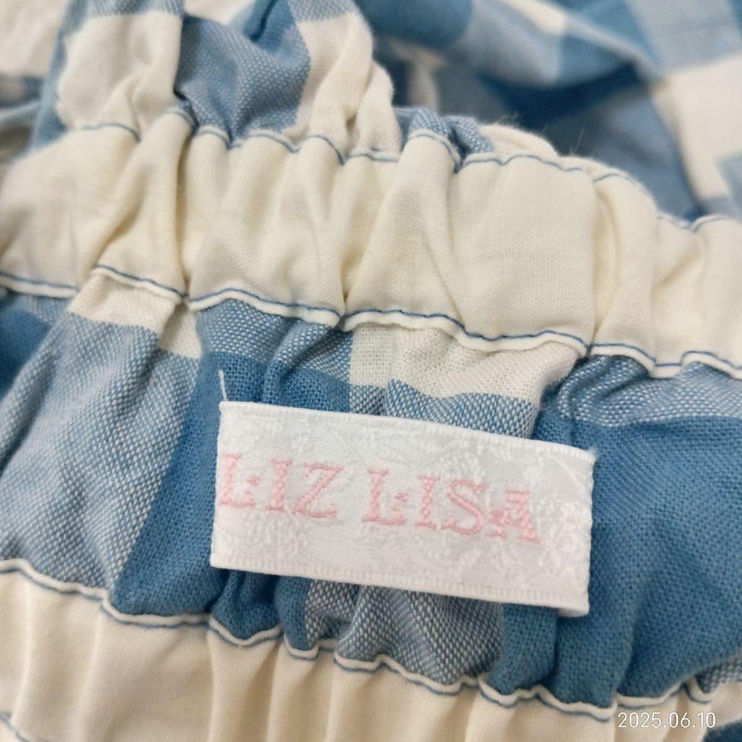 希少!? LIZLISA 可愛い！ ギンガムチェック サロペット - メルカリ