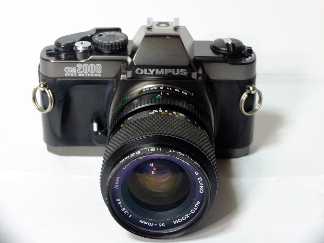 「実写確認整備品」オリンパスOM2000／35-70ｍｍf3.5-4.81BF付