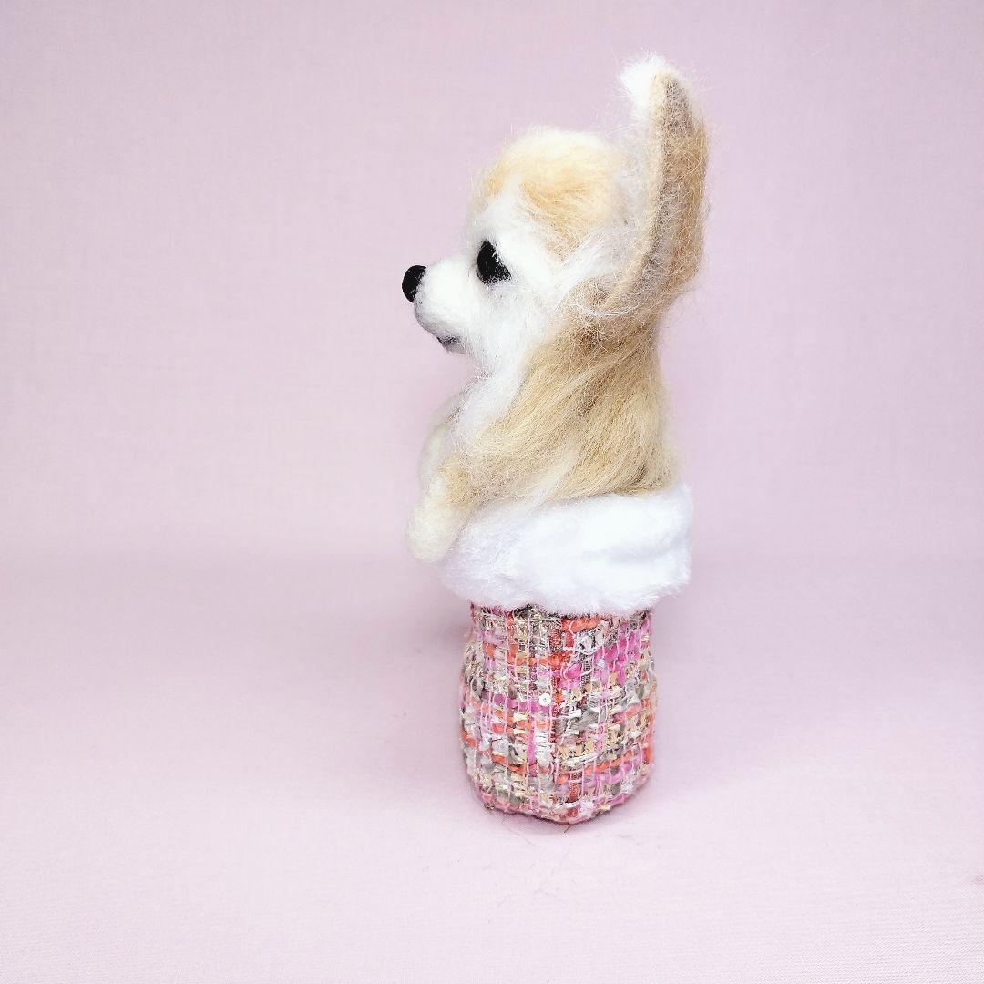 あぃん様 羊毛フェルト チワワ ハンドメイド 犬