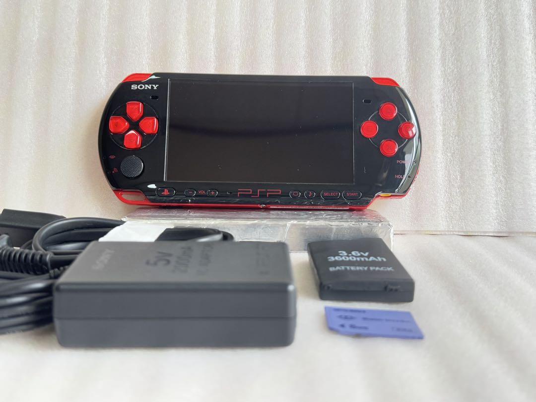 PSP-3000XBR【動作良好！】