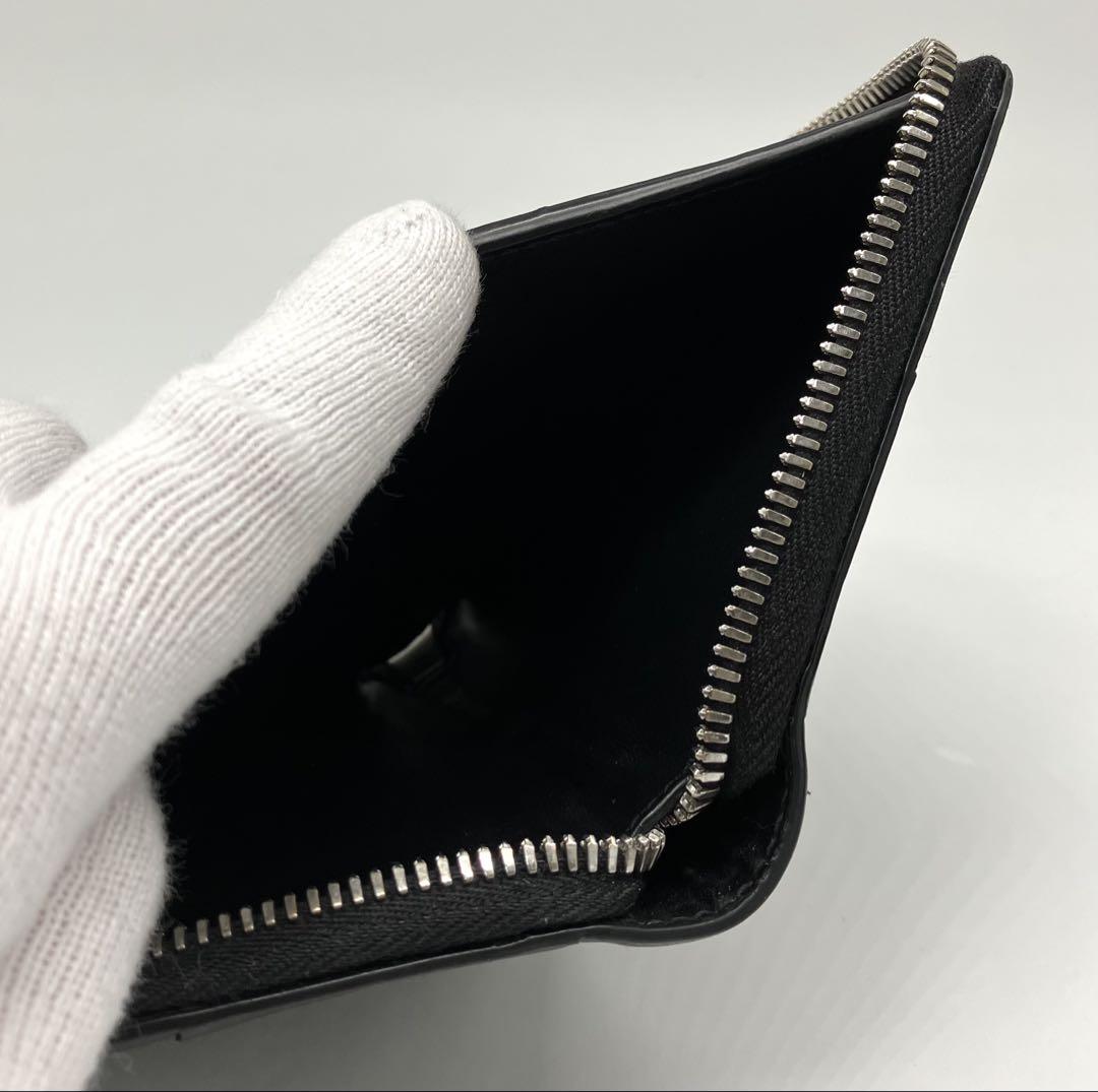 ⭐️ 新型 極美品 ボッテガ ヴェネタ カセット ジップ コンパクト 折り財布