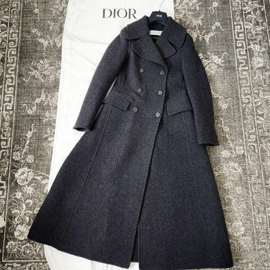 Christian Dior ディオール ロングコート 美品 Christian Dior ディオール ロングコート 美品