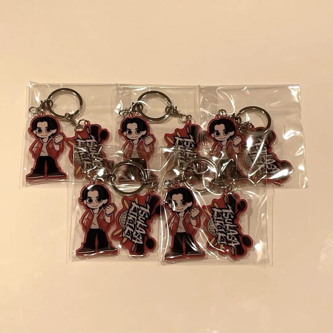 5点セット BADBOYS 桐木司 J01豆原一成アクリルキーホルダー