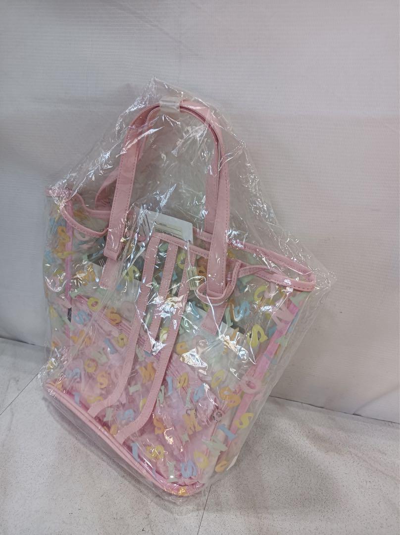 八5354【未使用品】MISSONI　ミッソーニ　クリアバッグ　ポーチセット