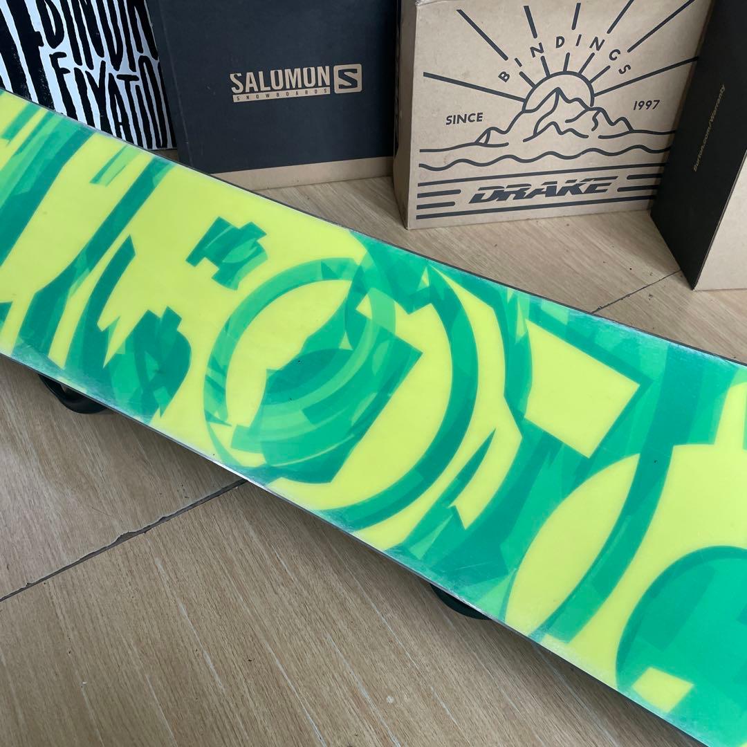 BURTON×ZUMA バートン CLASHスノーボードセット バインディング付 BURTON×ZUMA バートン CLASHスノーボードセット バインディング付