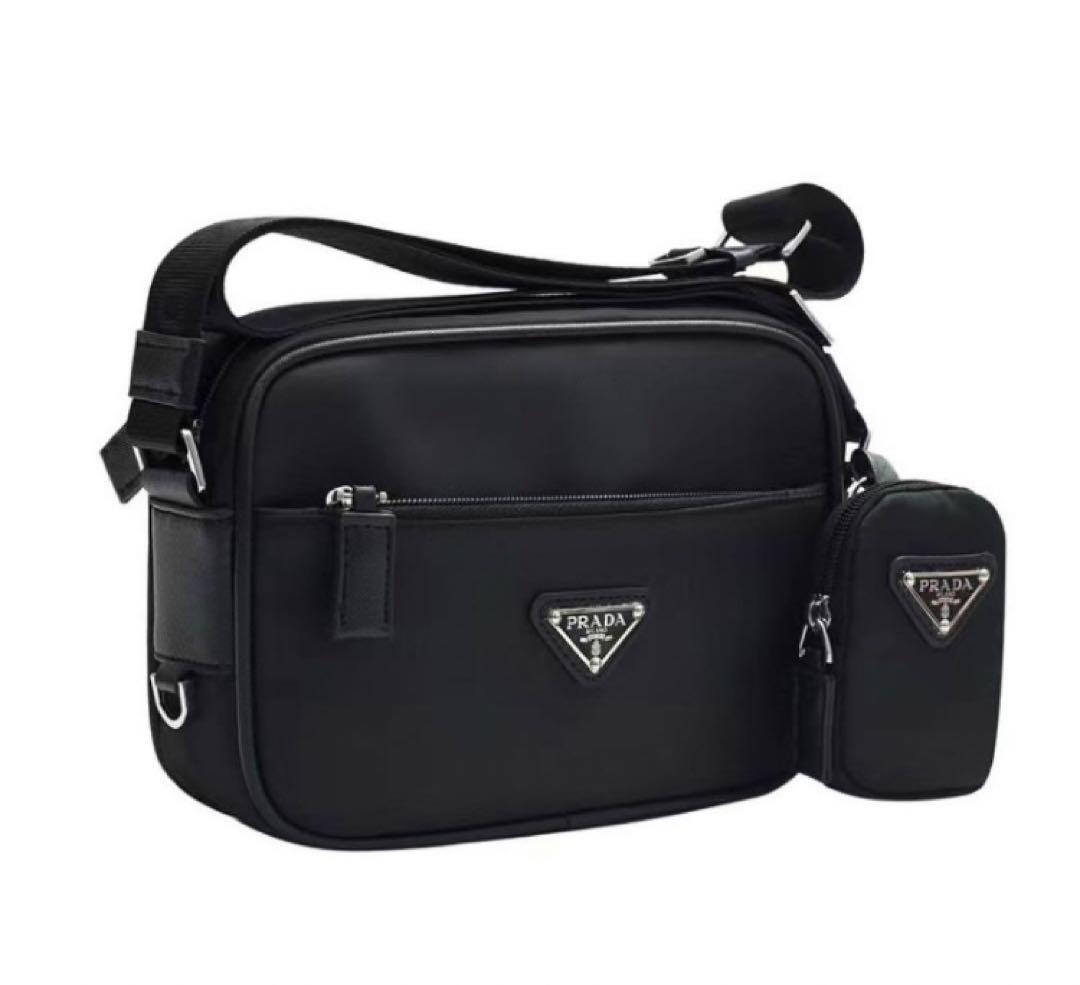 新品未使用】PRADAプラダ ポーチ ノベルティショルダーバ