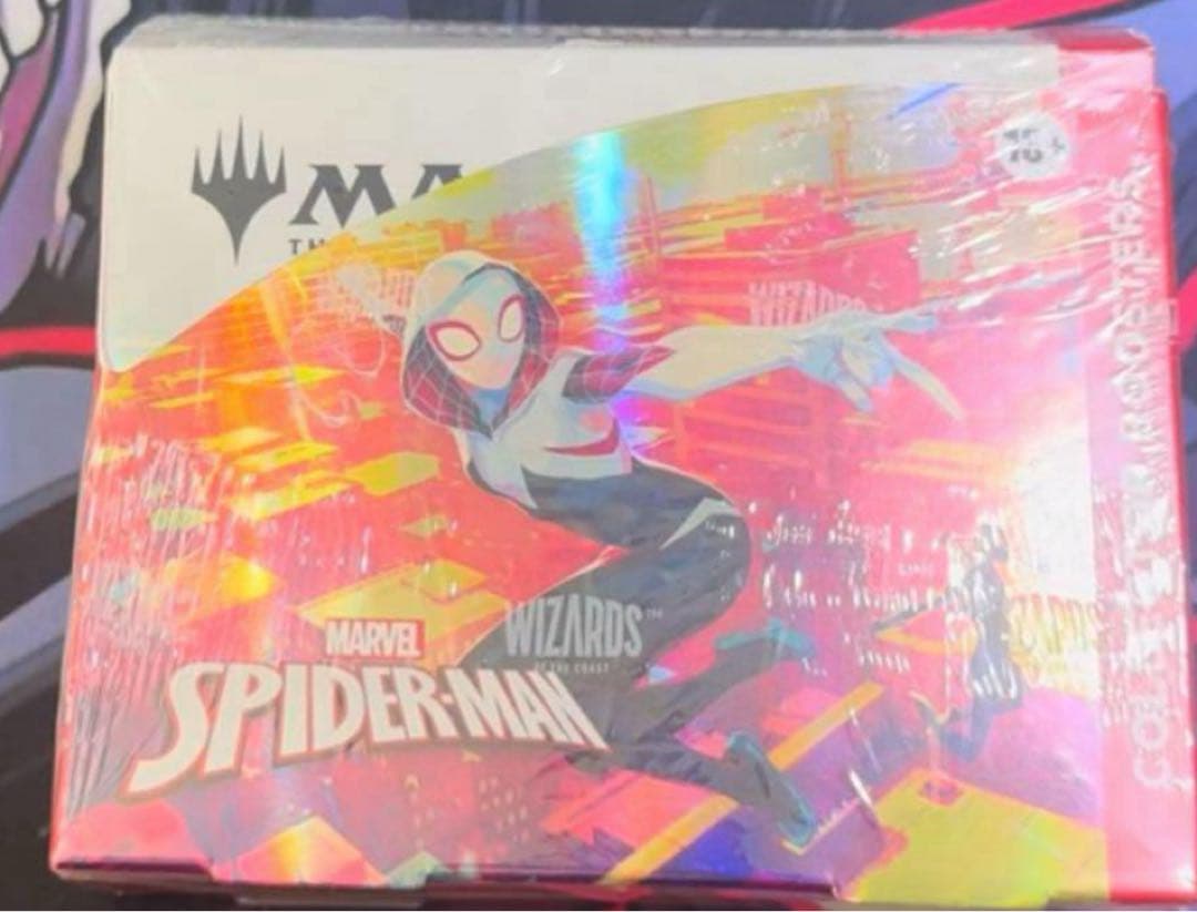 MTG　SPIDER MAN　コラボ　コレクターブースター　英語版　×3BOX