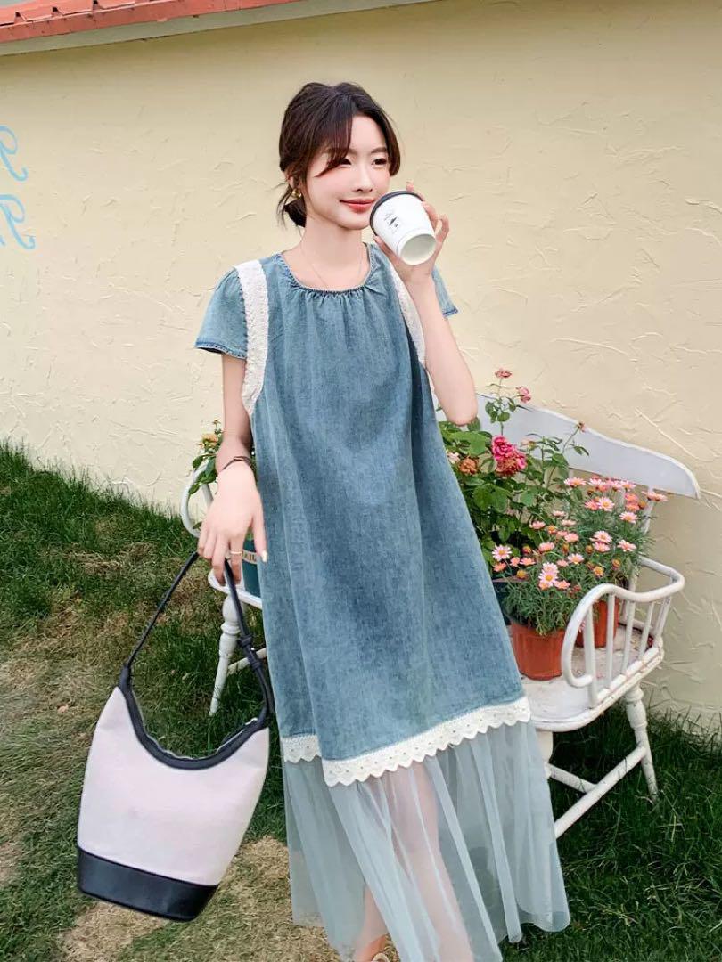 【SALE】 大人気✨タイトワンピース 女性用 春夏デートに ワンポイント ワンピース