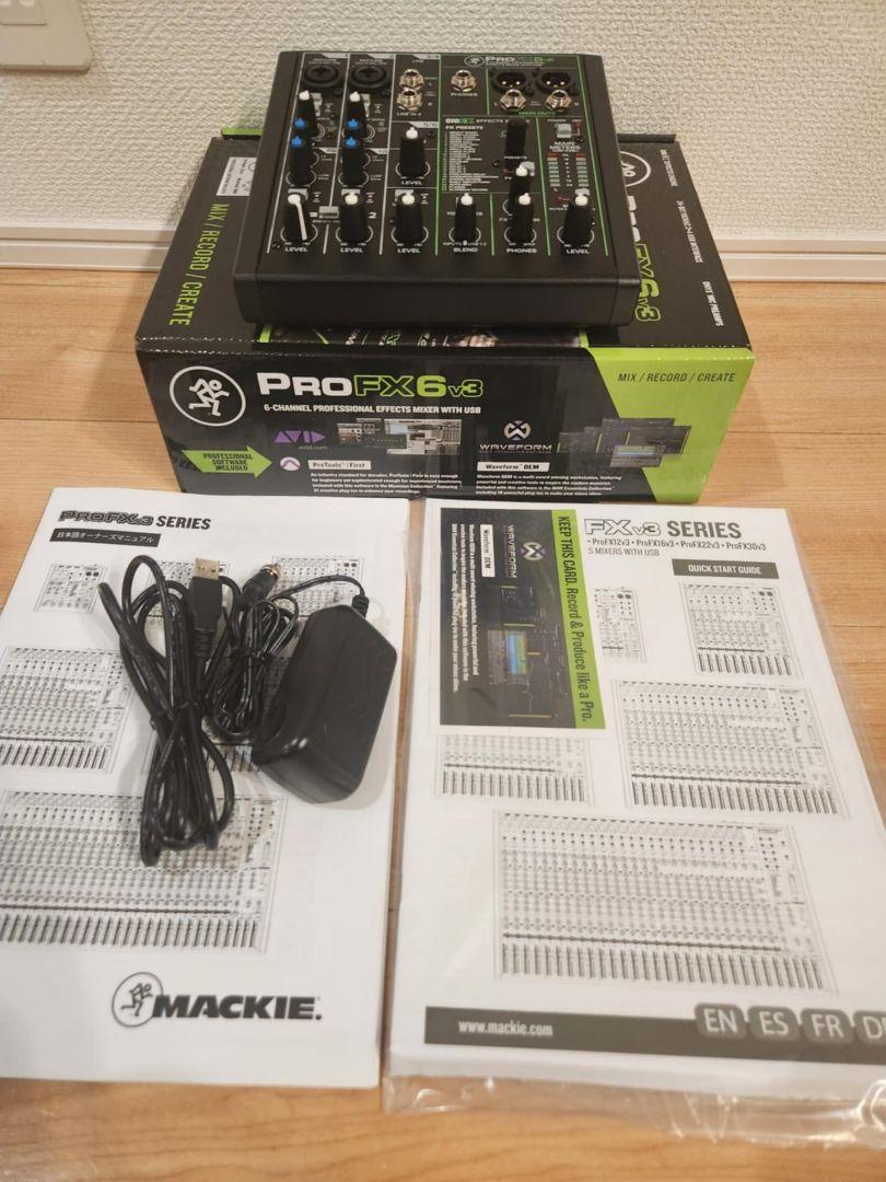 Mackie Profx6v3 アナログ・ミキサー