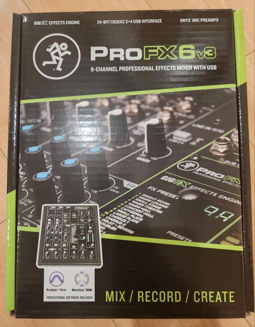 Mackie Profx6v3 アナログ・ミキサー
