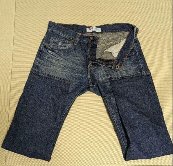 【1996年製】LeVI's メンズ511スキニダメージW33L30