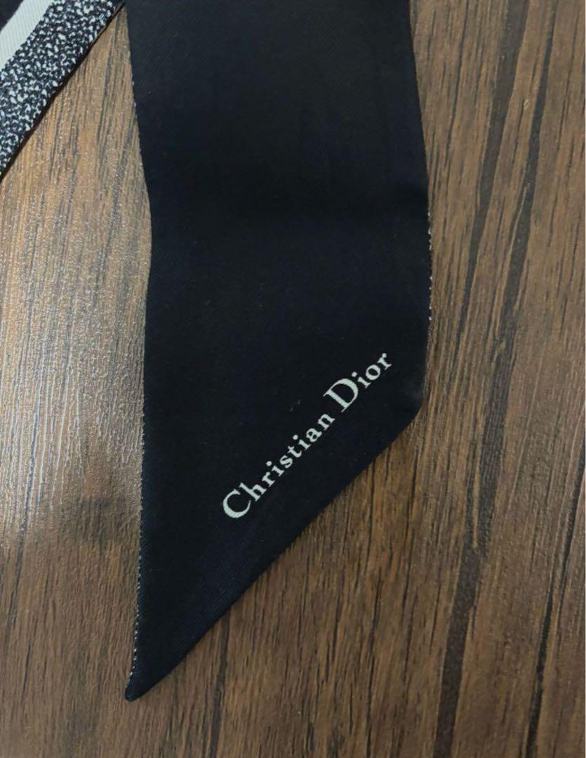DIOR ミッツァ スカーフ 千鳥柄