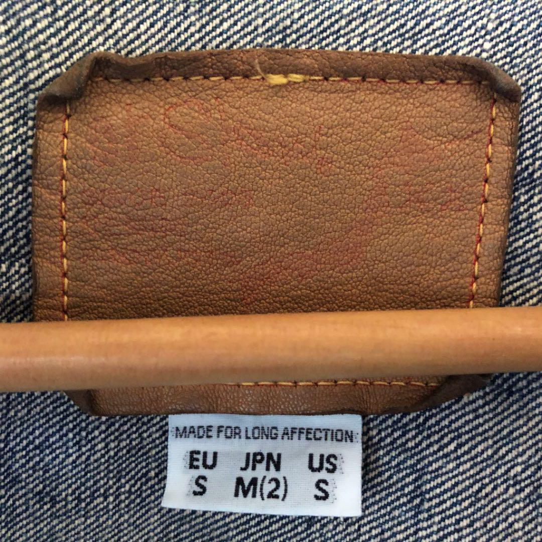 orslow デニムジャケット reLuq-m95447712035 1stタイプ 在庫格安