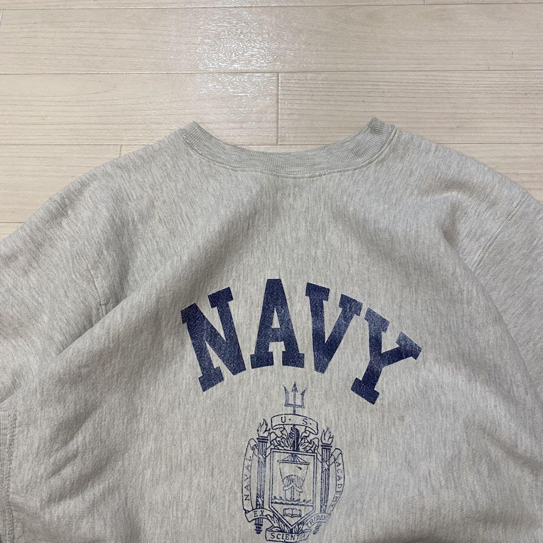 US NAVY リバースウィーブ スウェット