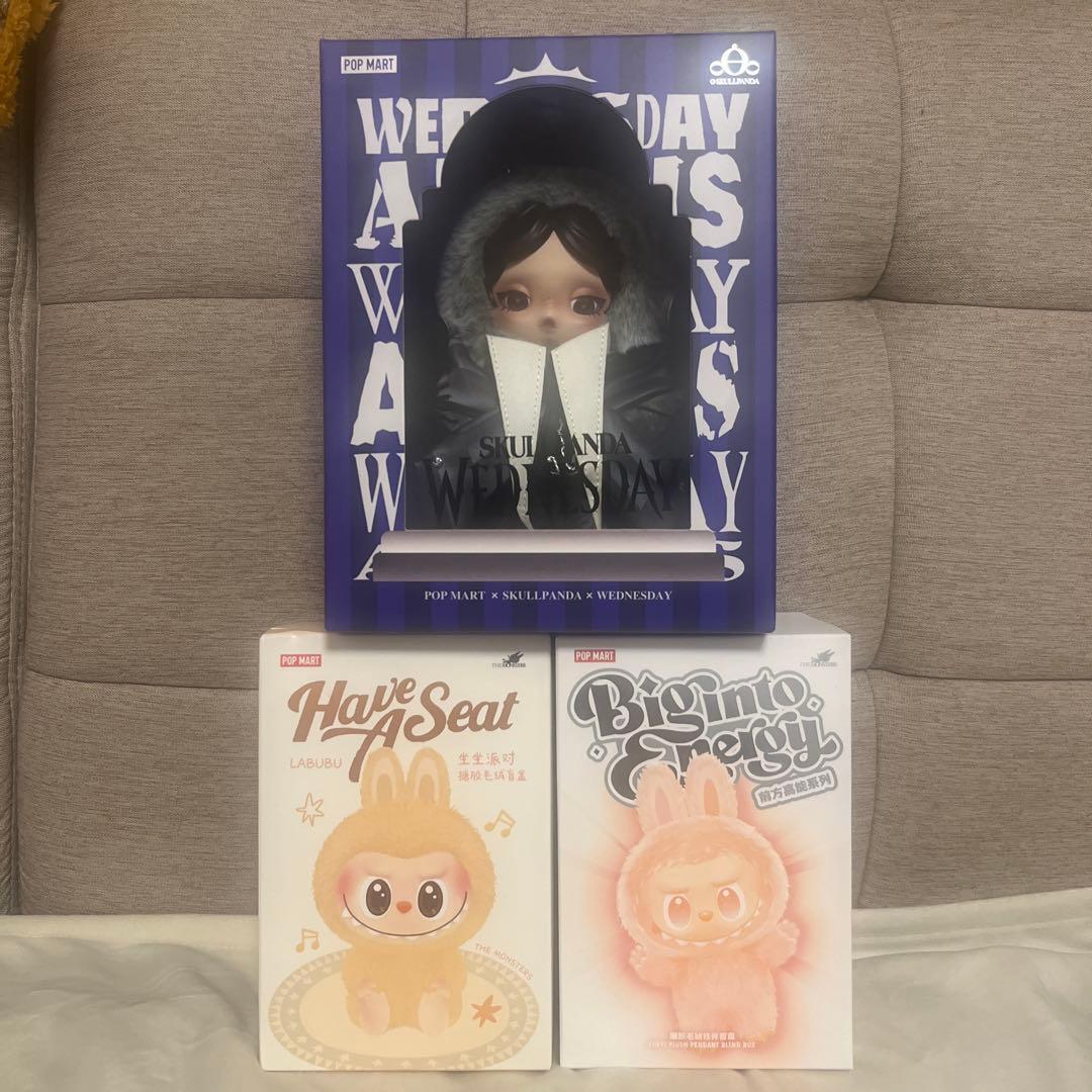 ラブブ　エナジー　ハブシ　スカルパンダ　ウェンズデー　新品未開封