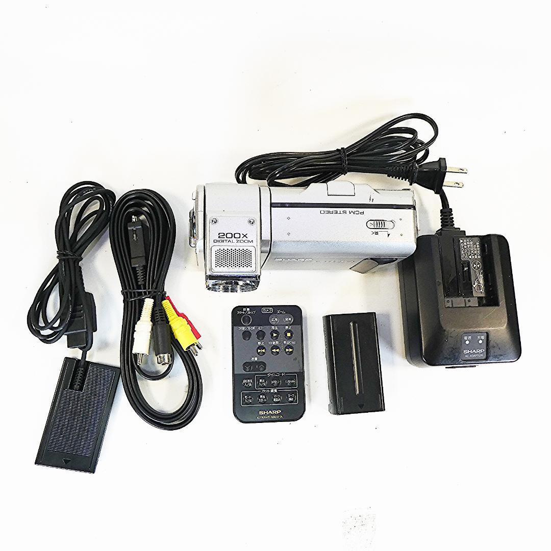 動作良好 シャープ VL-FD1 MiniDV ビデオカメラ ダビングに最適 !