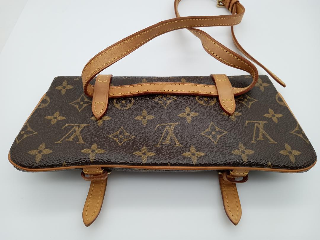 ルイヴィトン モノグラム ポシェット マレル ウエストバッグ lv