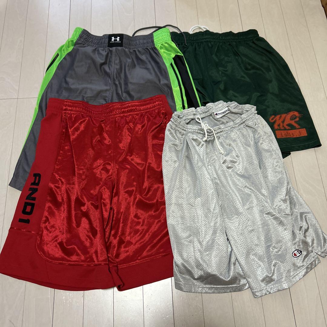 単価500円以下！部活用にシェアはどうですかバスケットボールハーフパンツ16枚！