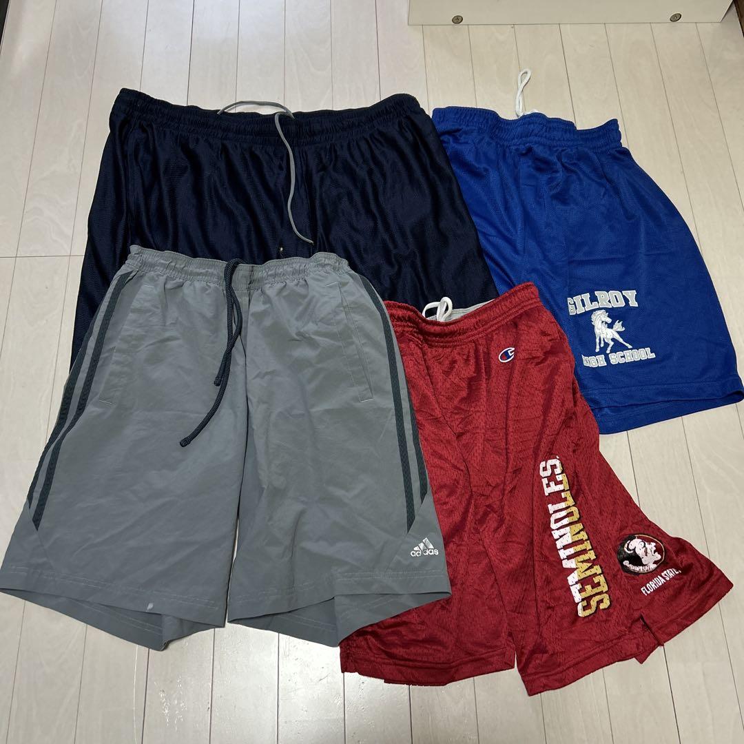 単価500円以下！部活用にシェアはどうですかバスケットボールハーフパンツ16枚！