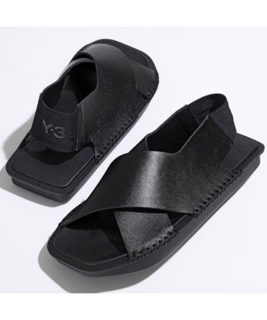 Y-3 ブラック サンダル　26.5