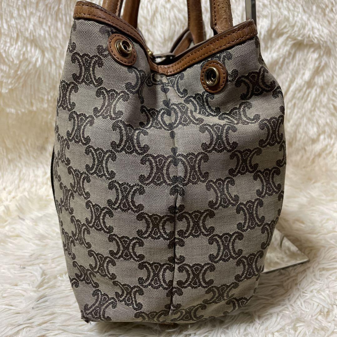 極美品 CELINE セリーヌ トートバッグ ハンドバッグ 肩掛け 黒