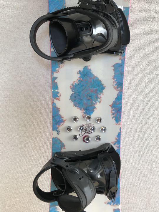 ロシニョール ビンディング付き 美品 OSC3t-m95456710627 スノボ板 セール新作