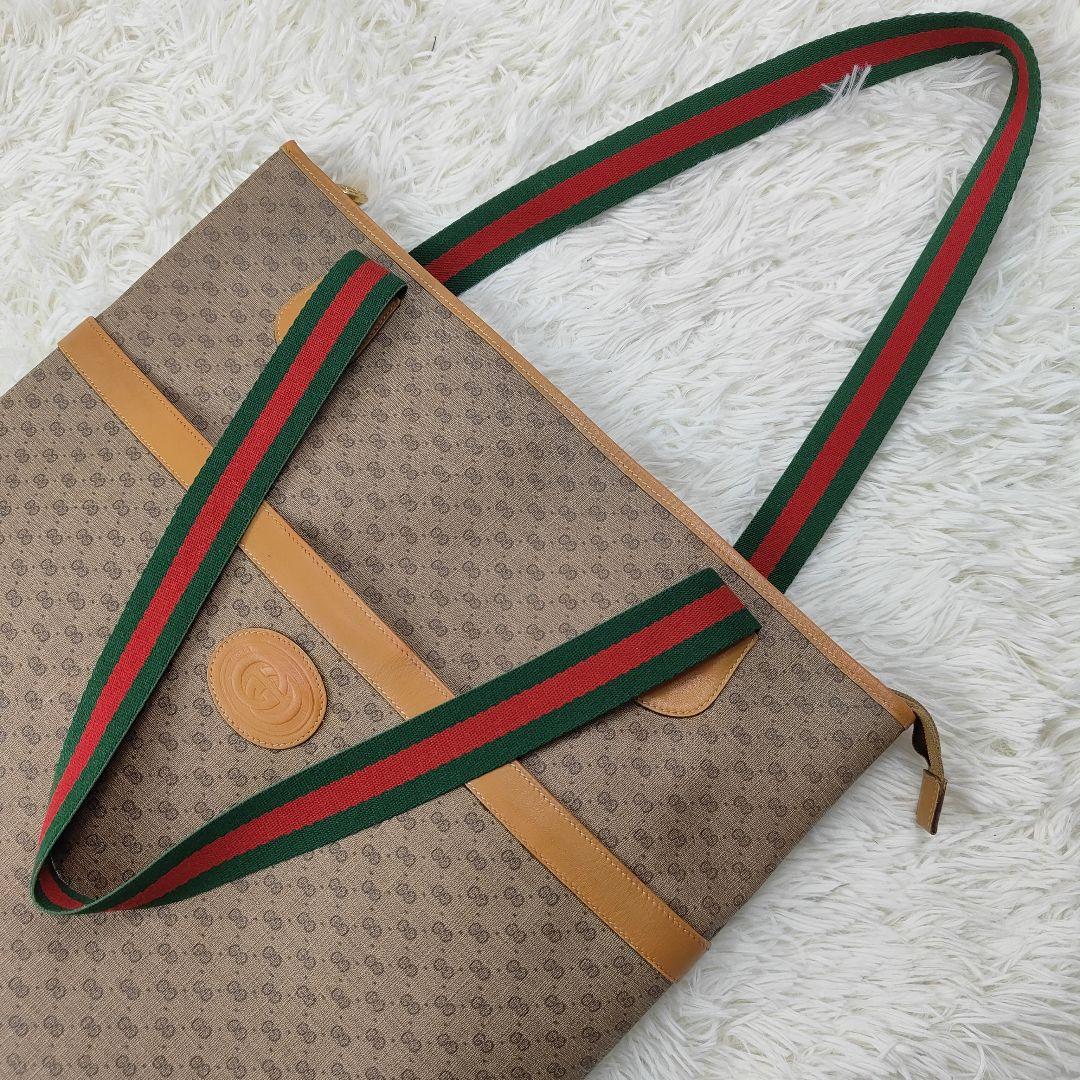 GUCCI トートバッグ インターロッキング GGスプリーム シェリー