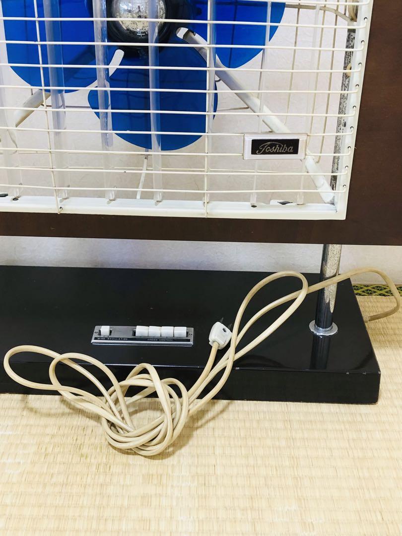 【サイトウ】TOSHIBA のレトロ扇風機 HO-30A 動作確認済み