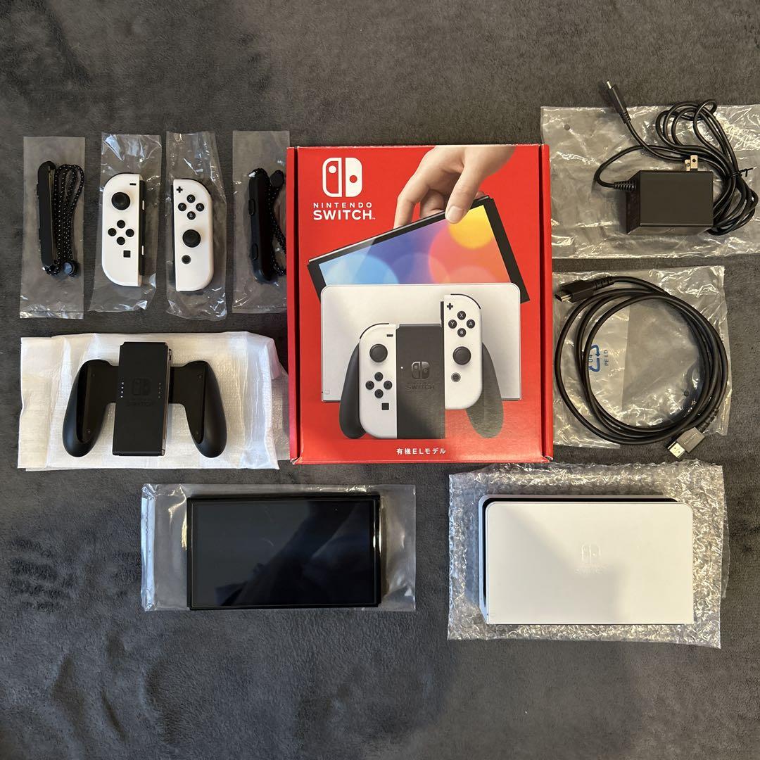 Switch 有機ELモデル（ケース+HDMI変換ケーブル付き） ※美品