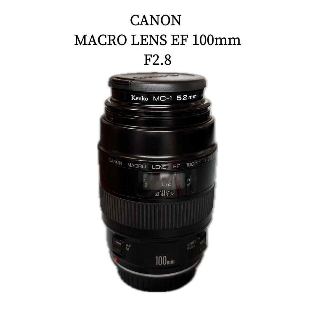 CANON EF 100mm F2.8 マクロレンズ