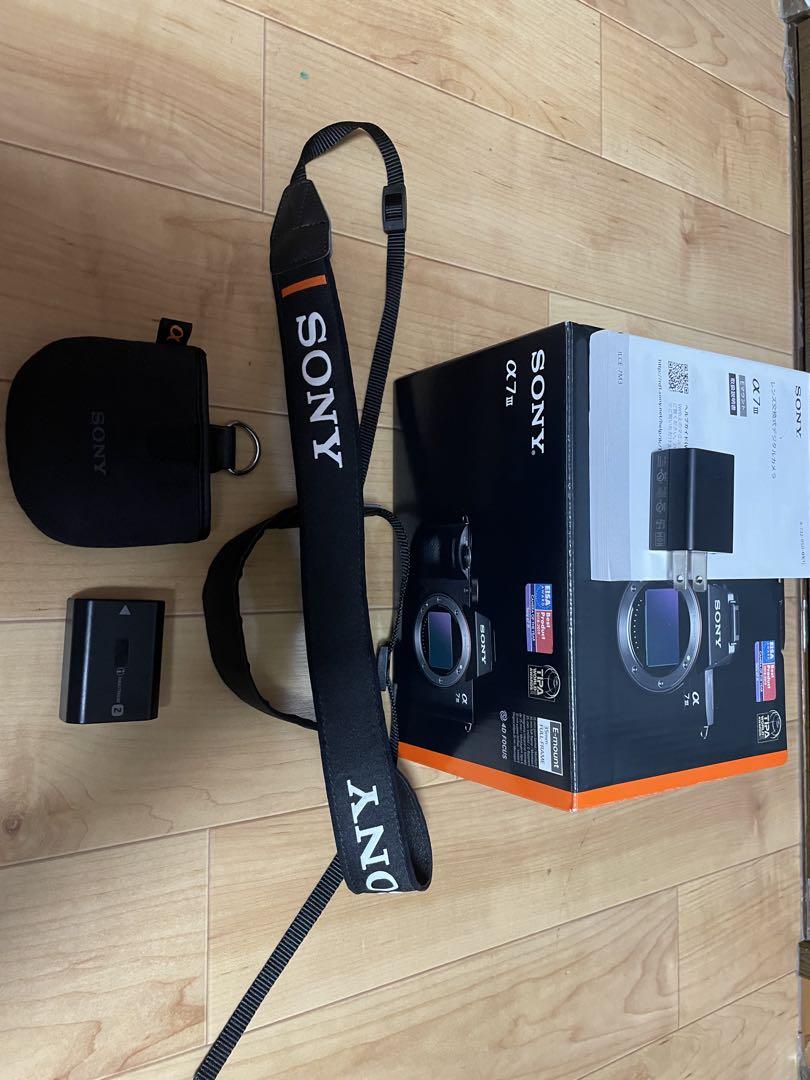 SONY ミラーレスデジタル一眼カメラ α7 III ILCE-7M3 ボディ
