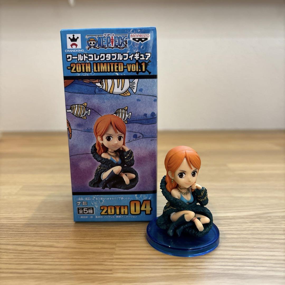 ワンピース ワールドコレクタブル 20th LIMITED ナミ 開封品 最