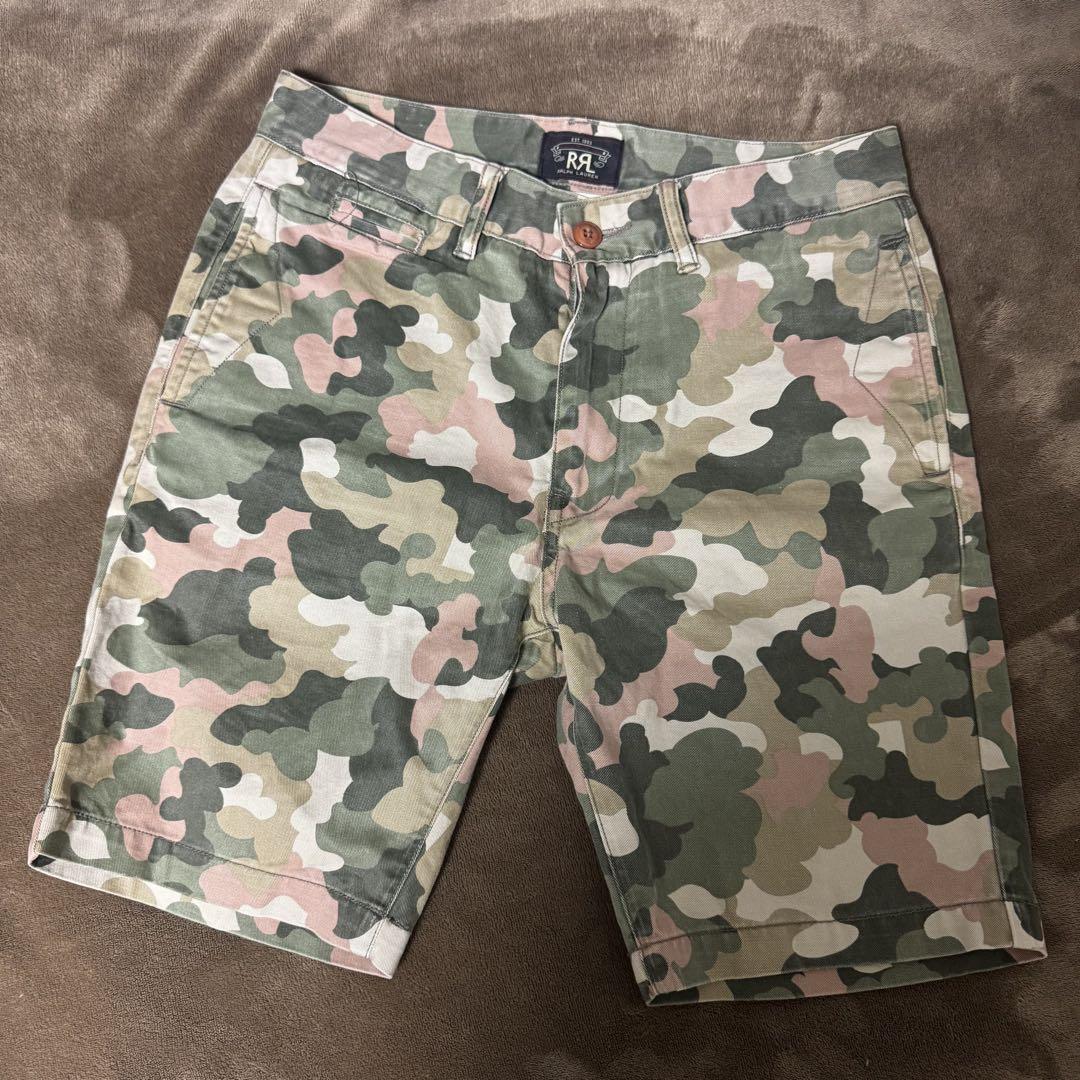 在庫一掃セール売れ筋ランキング 古着】RRL メルカリ - 29×32 迷彩ショーツ パンツ