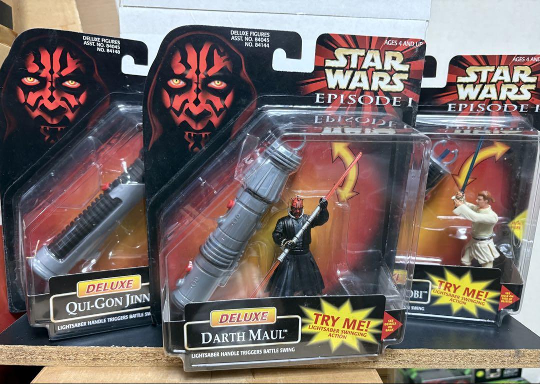 スター・ウォーズ エピソード1 デラックス フィギュア 3体セット
