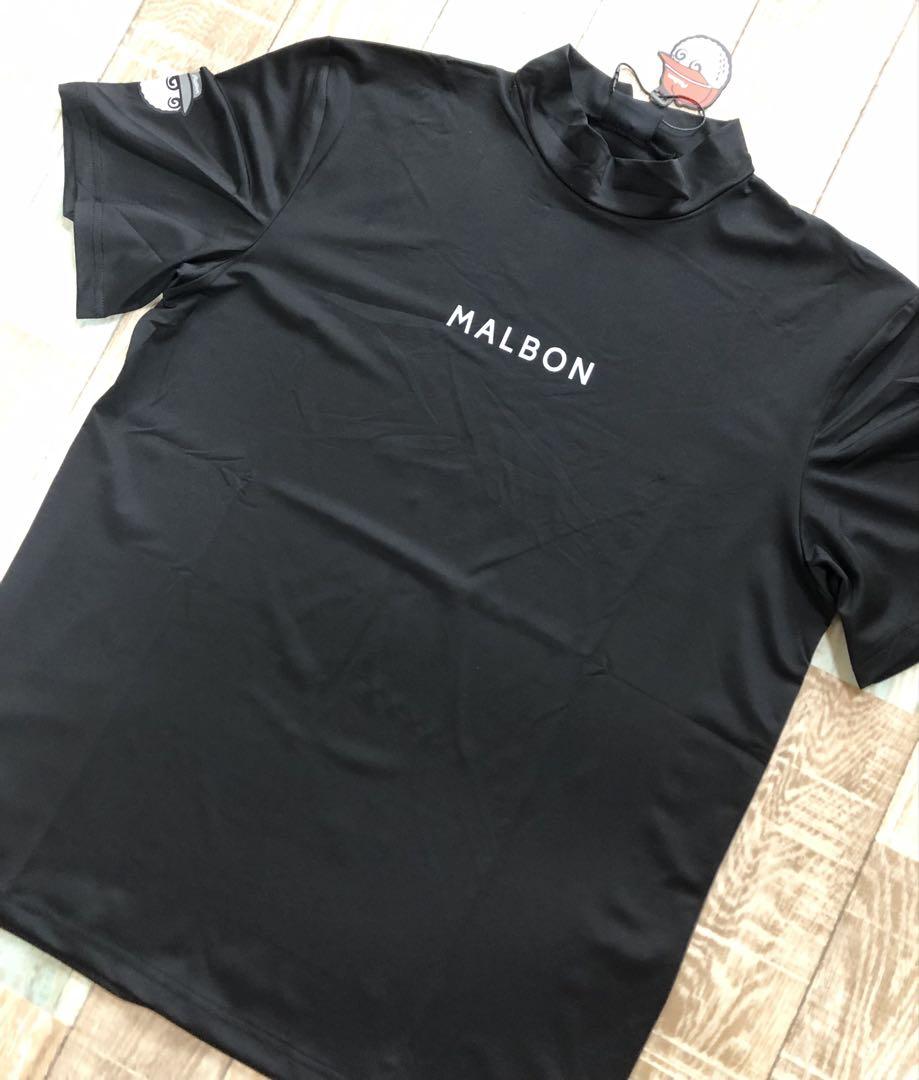 ブラック S マルボンゴルフ MALBON GOLF 　ゴルフウエア　レディース