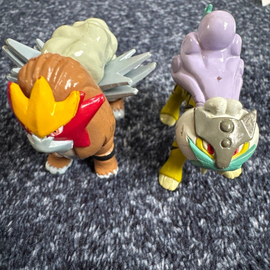 ポケモン フィギュアセット エンテイ ライコウ