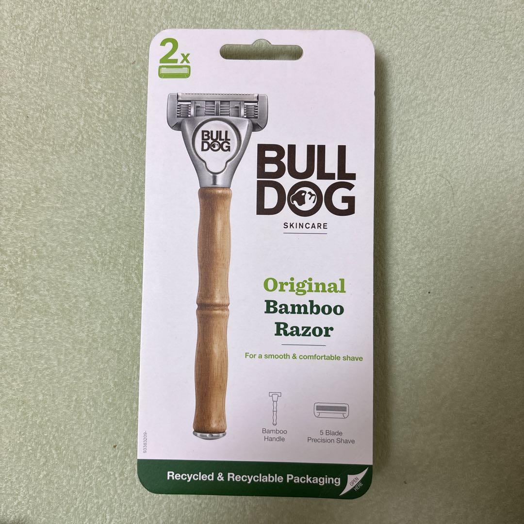 ブルドッグ オリジナルバンブーホルダー カミソリ 新品