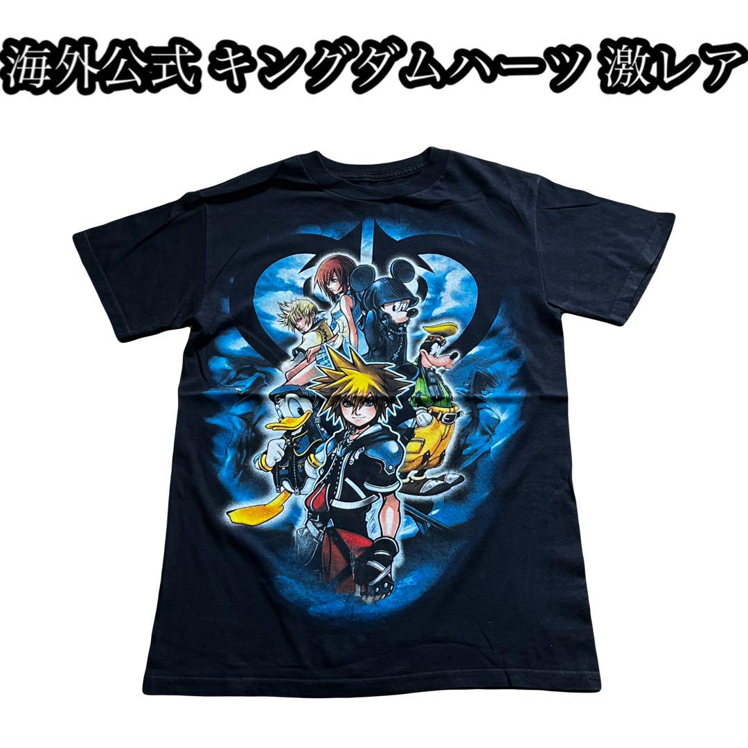 90s y2k 海外公式 Disney キングダムハーツ TEE 美品 限定 黒