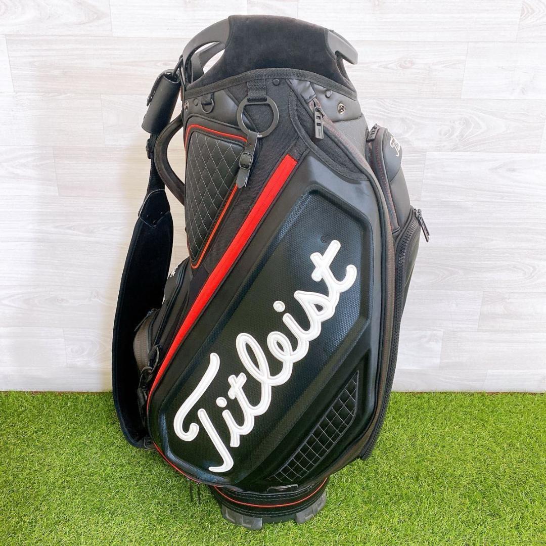 Titleist タイトリスト キャディバッグ 10型 3点式 プロモデル 止水