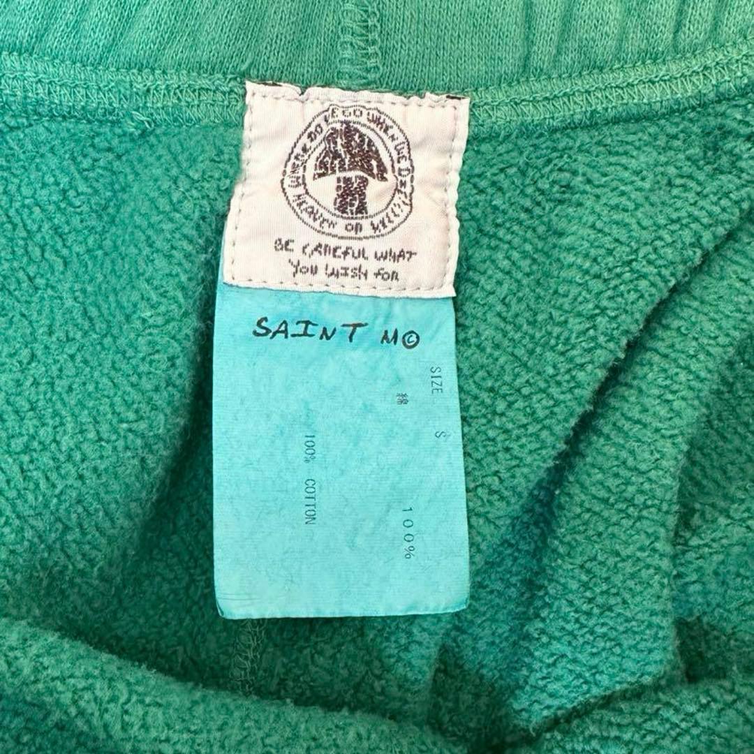 セントマイケル ロゴスウェットパンツグリーン セントマイケル ロゴスウェットパンツグリーン