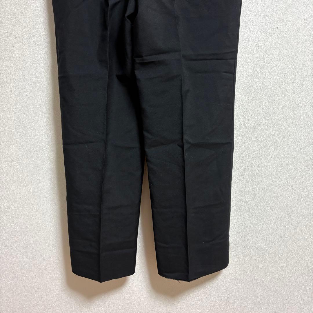 ✨高級・人気✨ DAKS 94 パンツ スラックス 通勤 毛100% 無地 黒