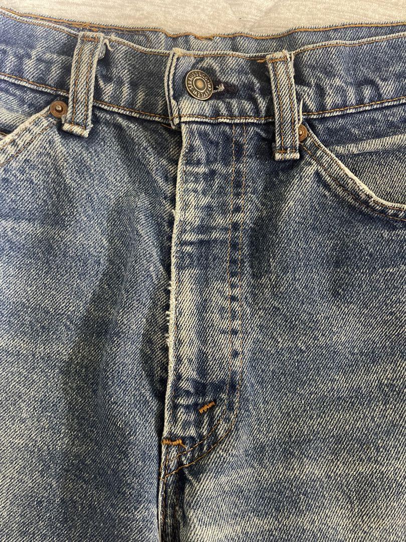 70s Vintage Levi'sリーバイス 517 42タロン オレンジタブ