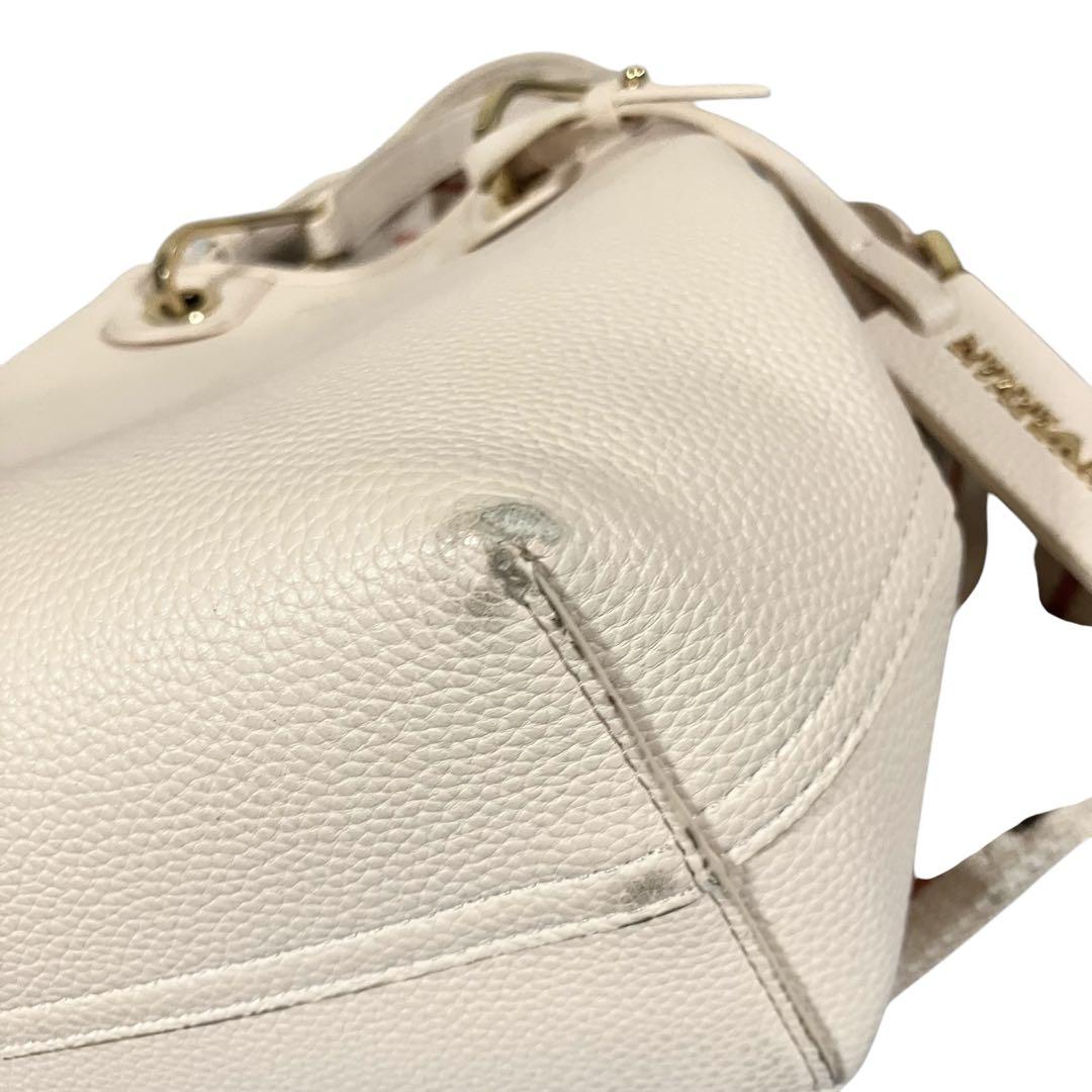EMPORIO ARMANI ショルダーバッグ 2way ゴールド金具 レザー